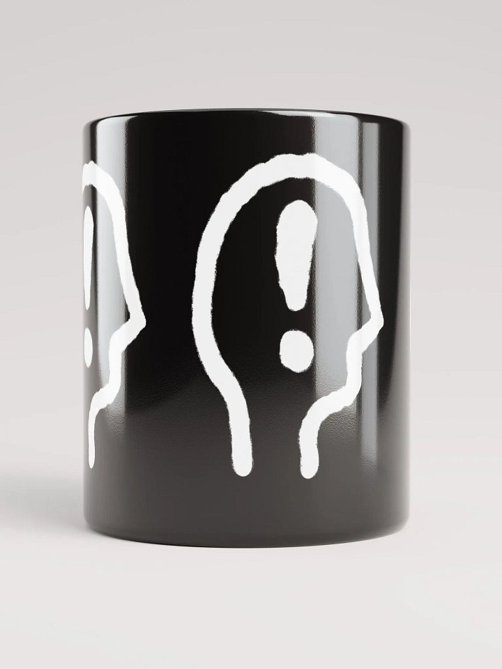 EXCLAIMING MENTALLY (white design) coffee mug product image (2)