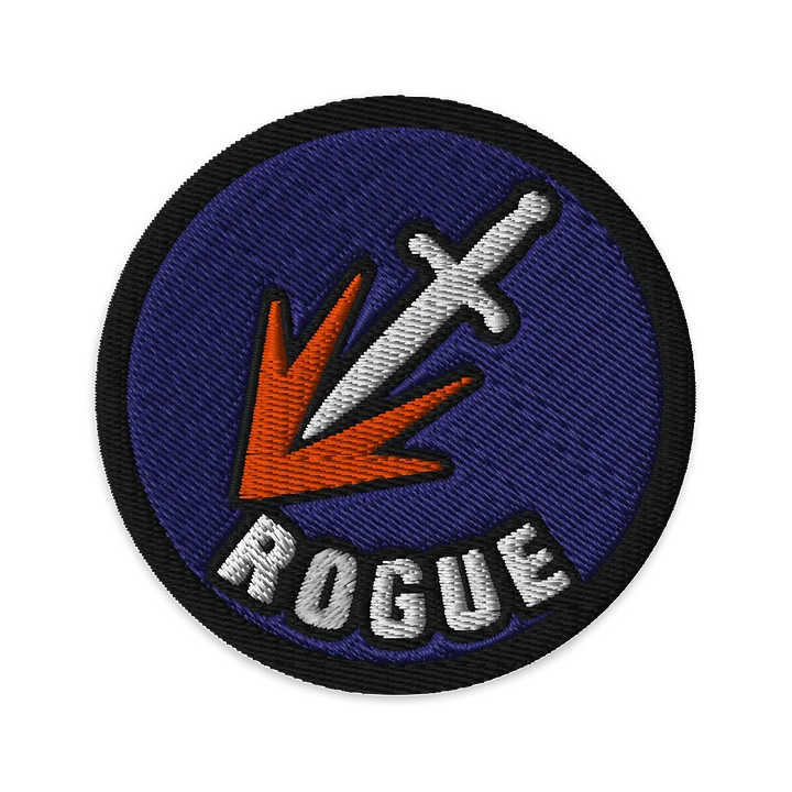 Battle Baubles Rogue Class Embroidered Patch product image (1)