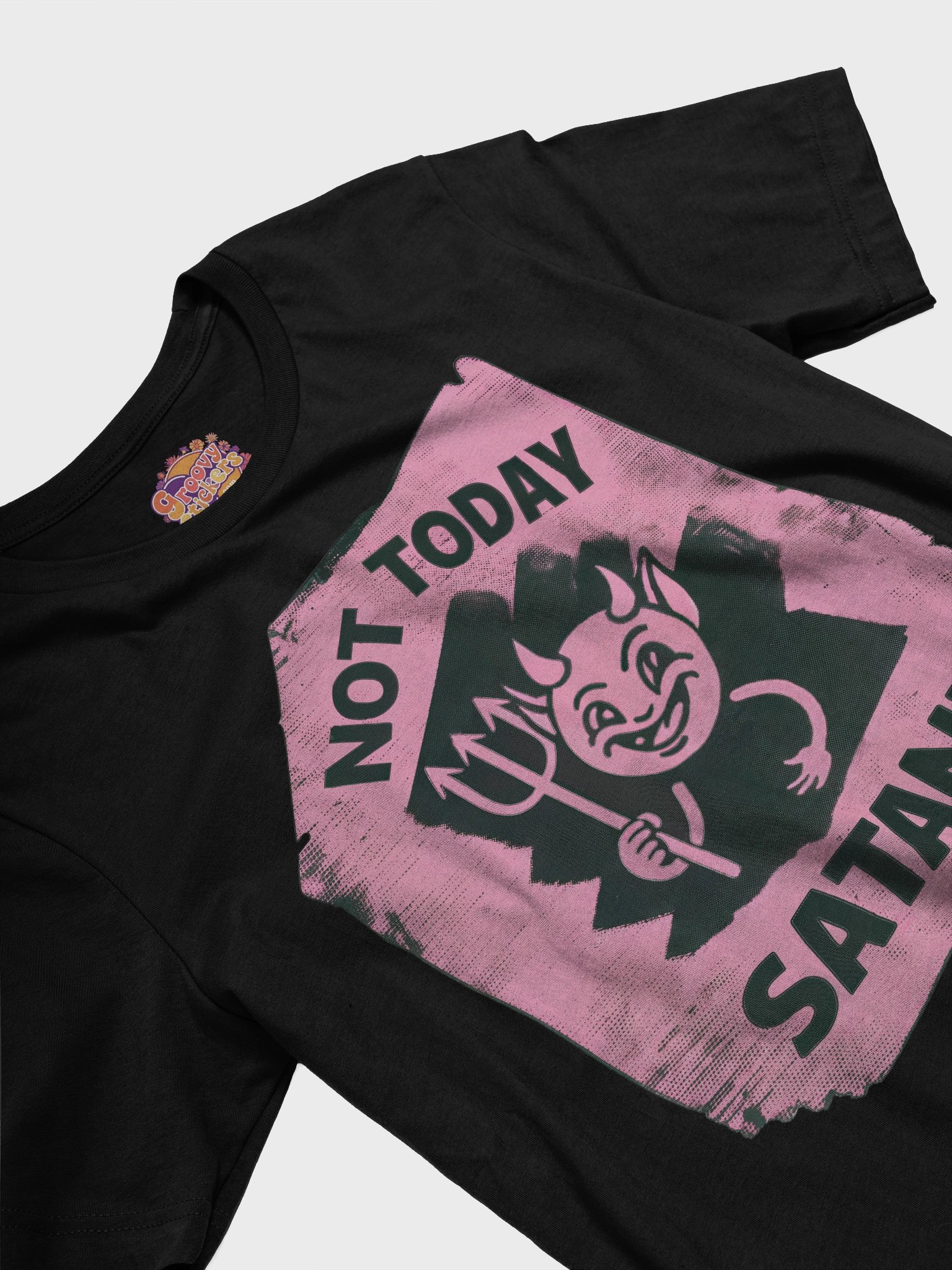 Not Today Satan! Playful Devil T-Shirt product image (4)