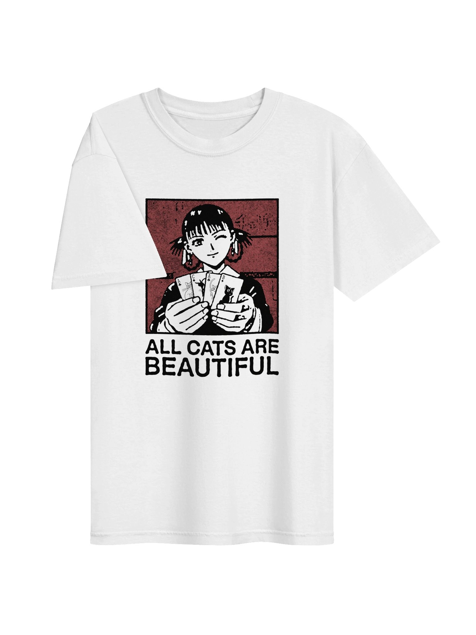 LOVE CATS ! T-shirt. white vers. product image (2)