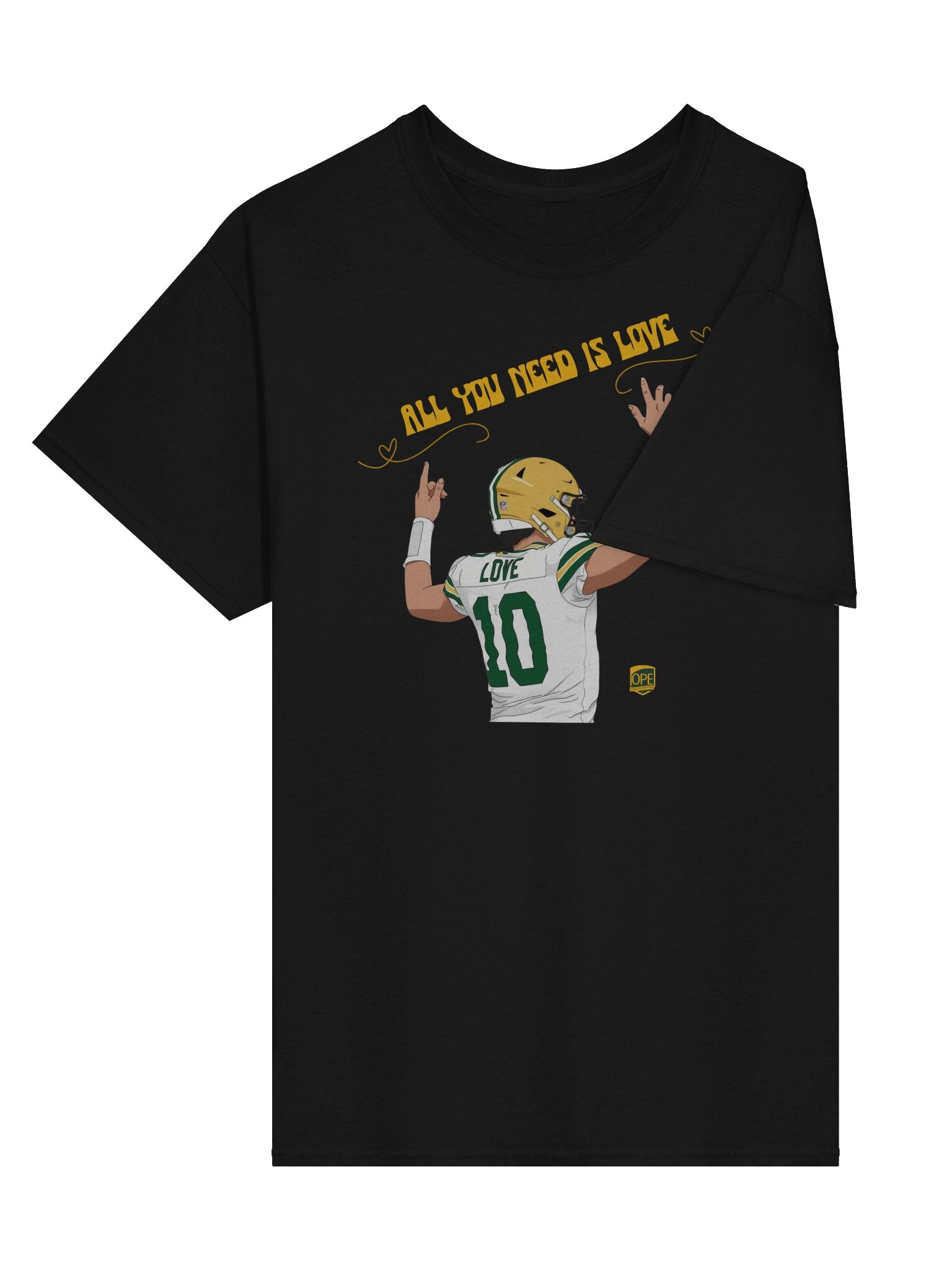 All You Need is Love Football Tee product image (3)