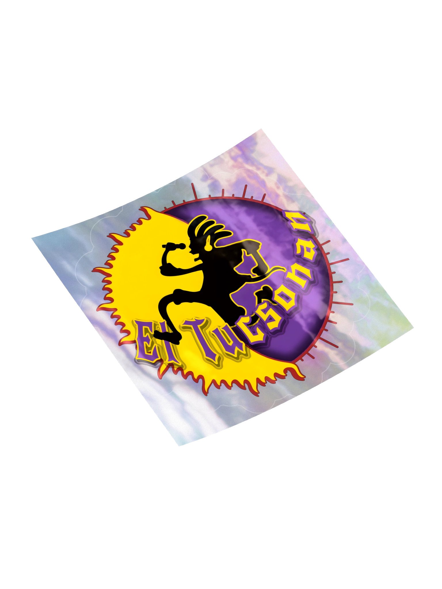 Psychedelic El Tucsonan Logo Sticker product image (4)