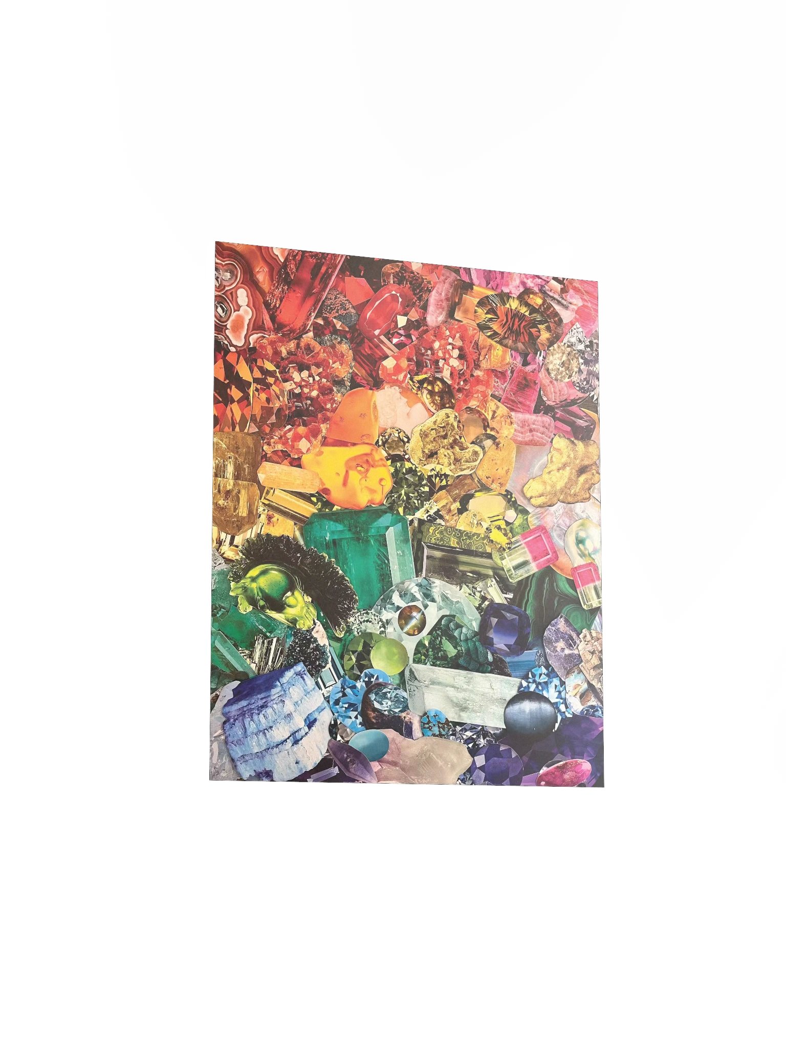 "crystal candy" 8"x10" collage print product image (5)