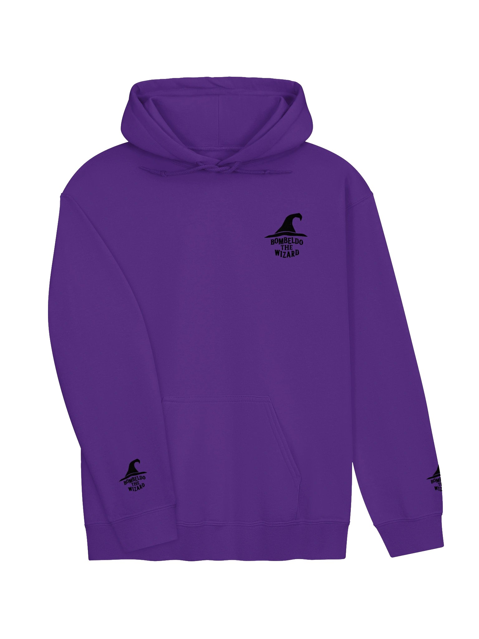 Hoodie - Wizard Logo Black Badges product image (3)