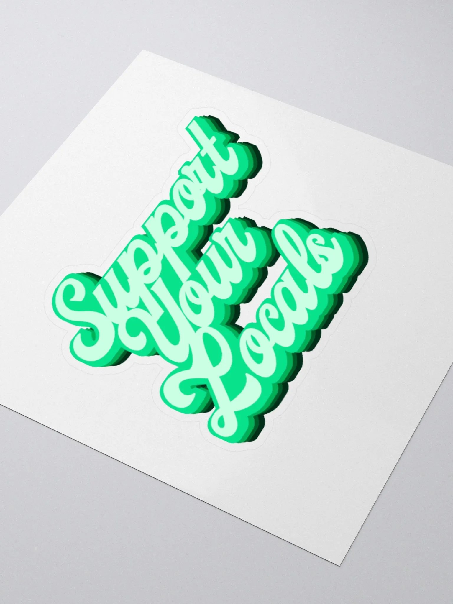 Support Your Locals - Green product image (9)
