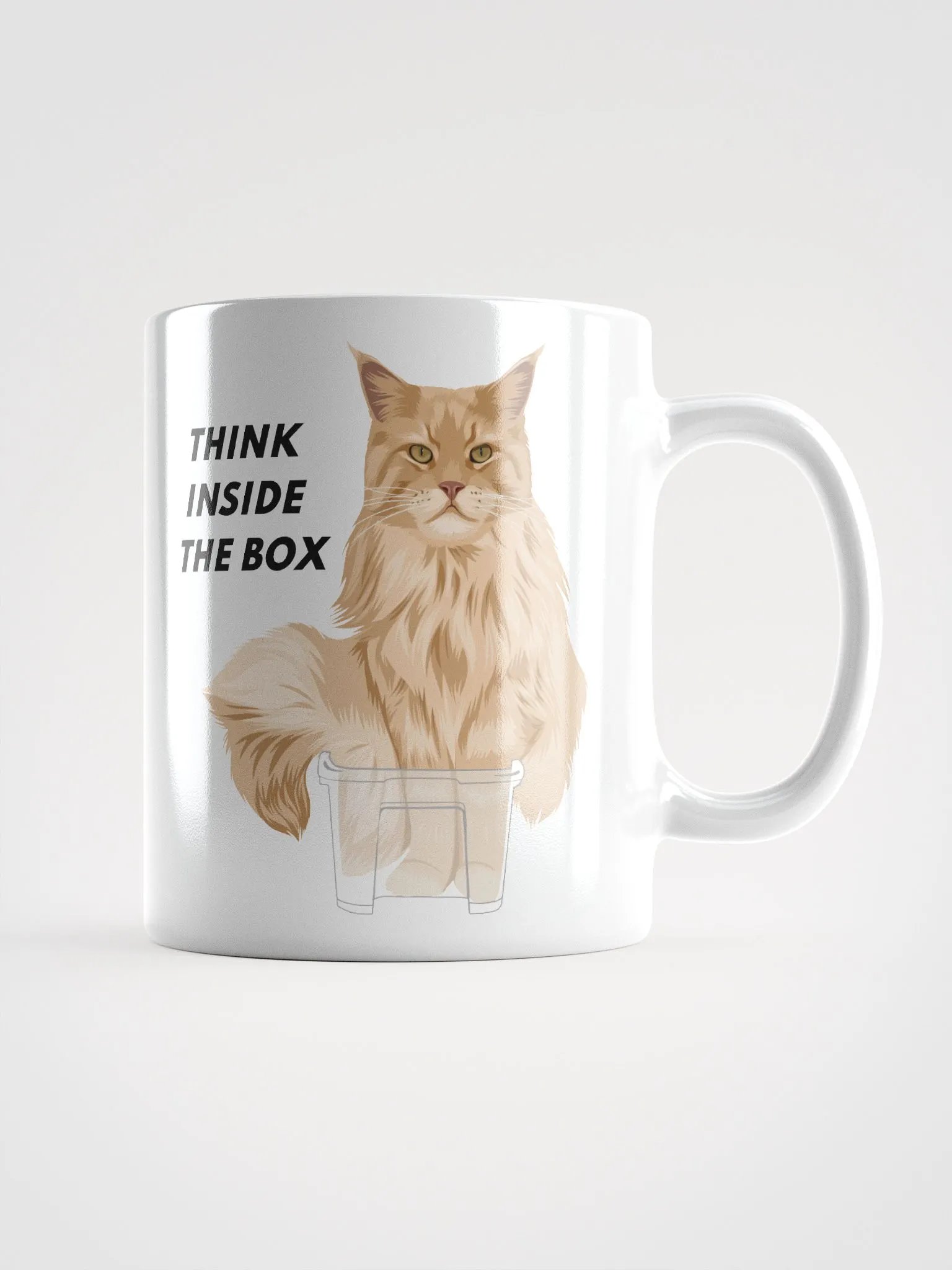Buster Mug - "Think Inside the Box" product image (1)