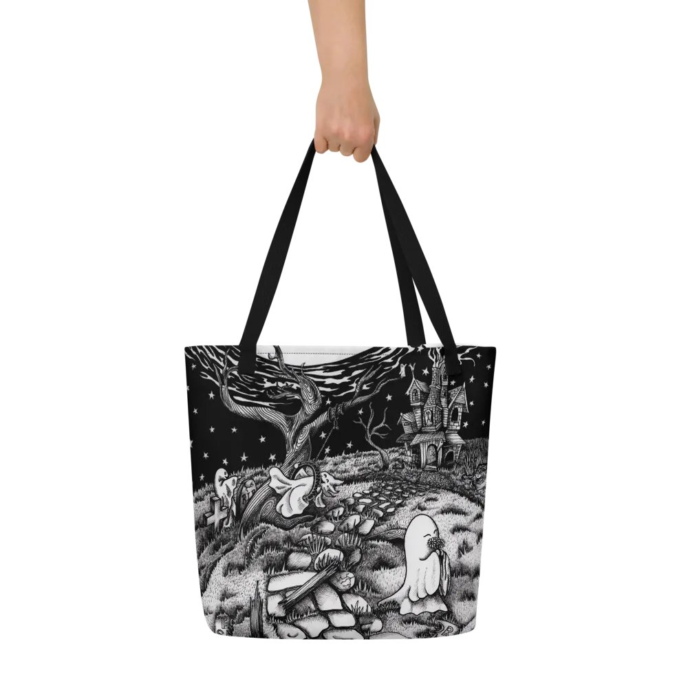Haunted Estate All-Over Tote Bag product image (6)