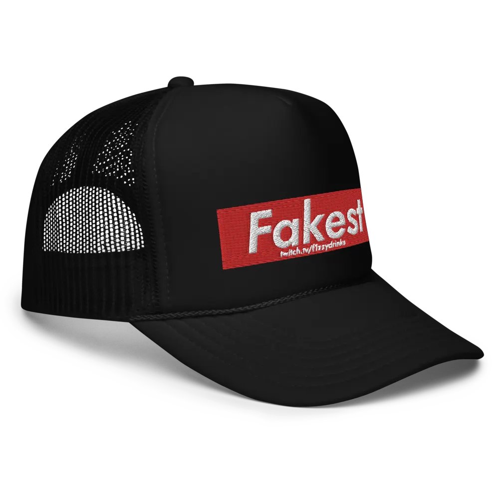 Chad The Realest - Fakest - Foam Trucker Hat product image (3)