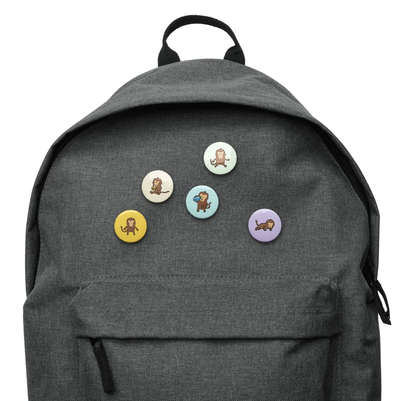 MonkeyMind101 Pin Button Set product image (3)