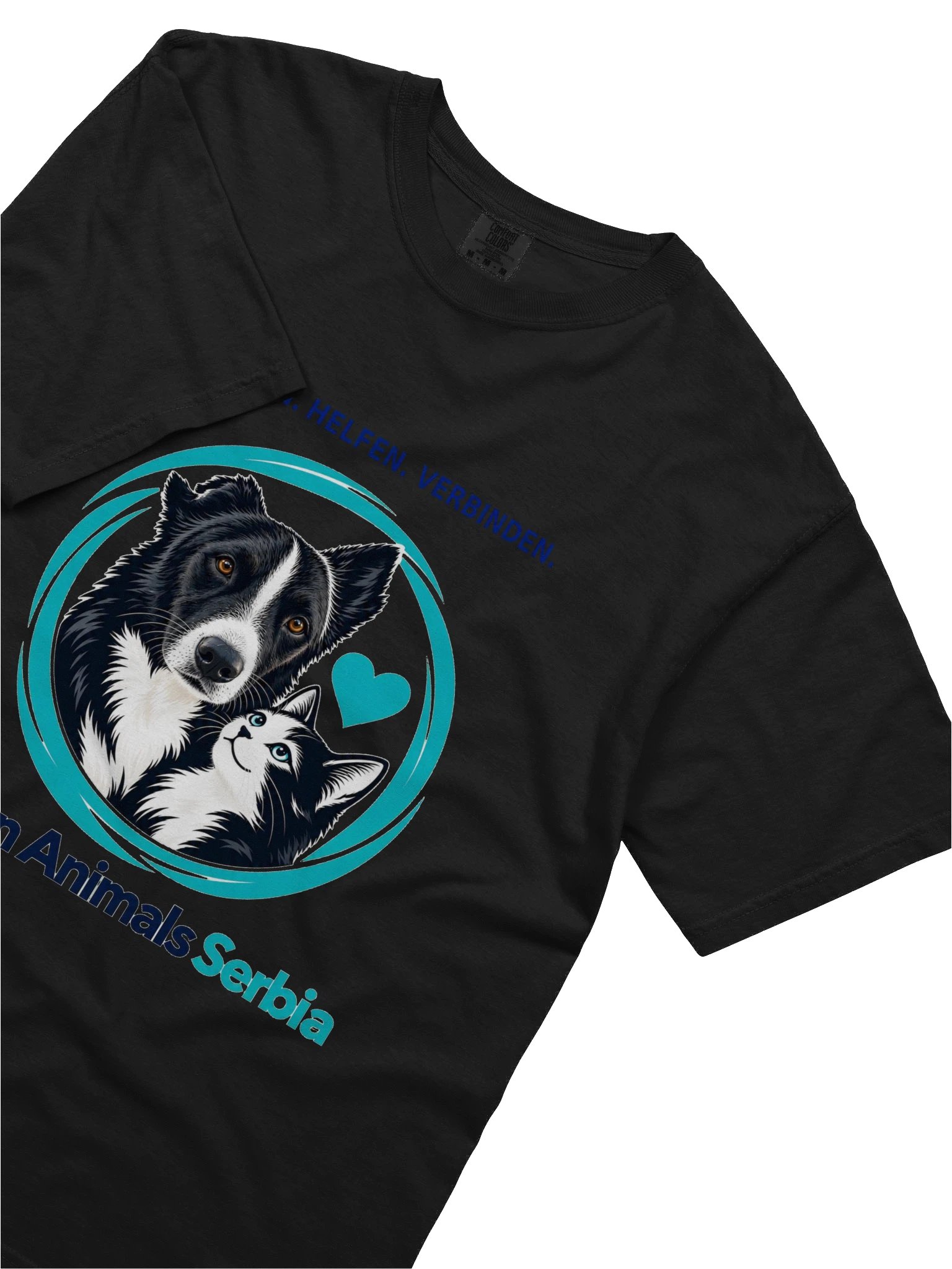 TRAGEN. HELFEN. VERBINDEN. – Statement Shirt | Action Animals Serbia product image (34)