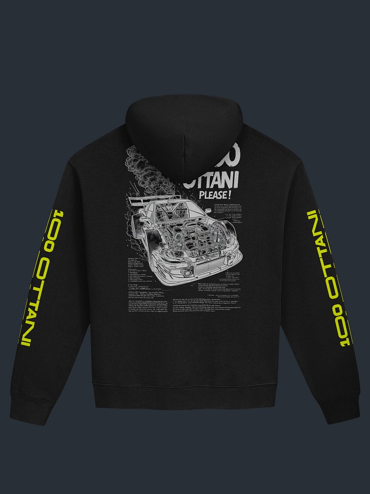 100 Ottani Please!™ Premium Oversized Racing Streetwear Hoodie | Garage Unit Special Edition product image (1)