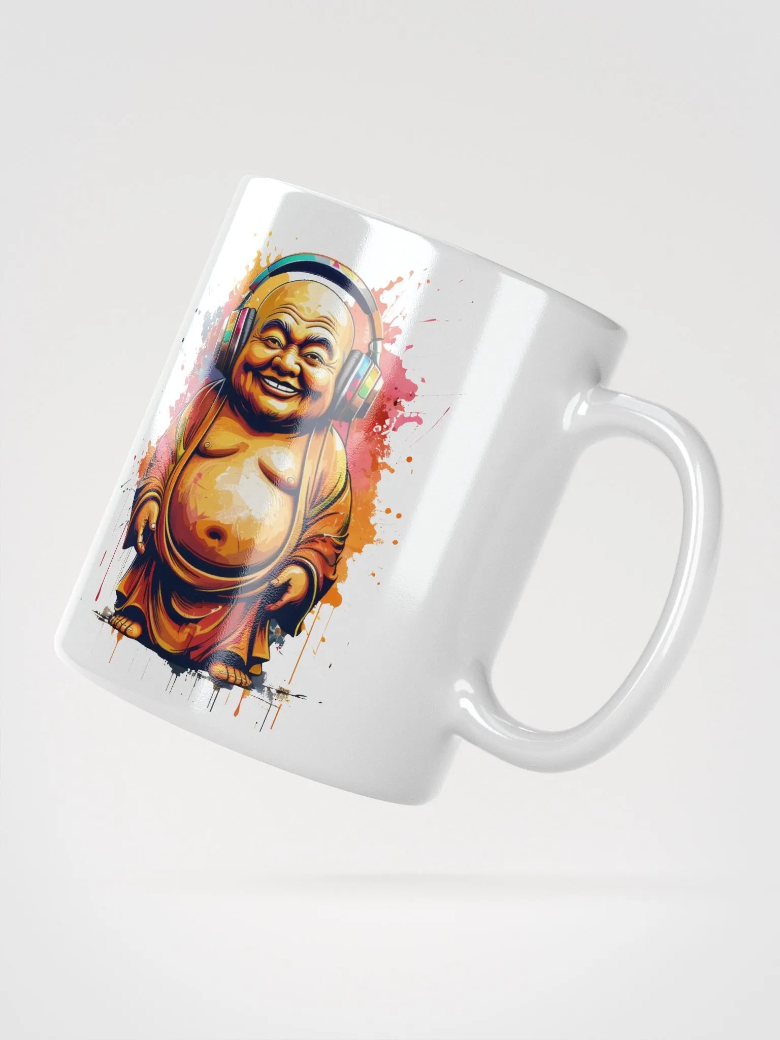 Laughing Fat Buddha Mug product image (3)