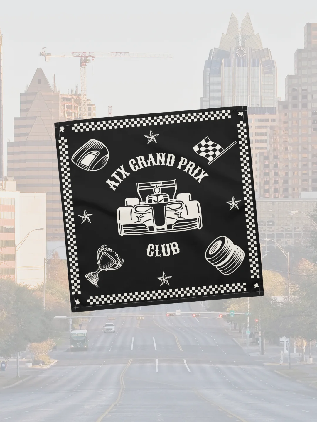 Black Racer Bandana product image (1)