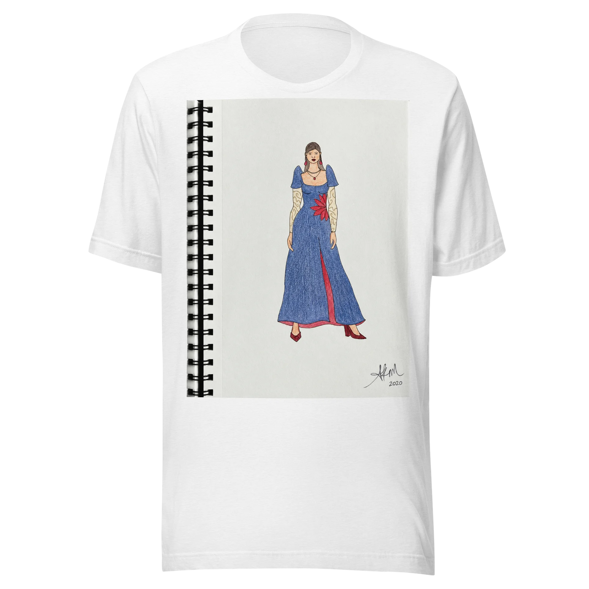 AK’s Denim Filipiniana Fashion Design T-Shirt product image (1)