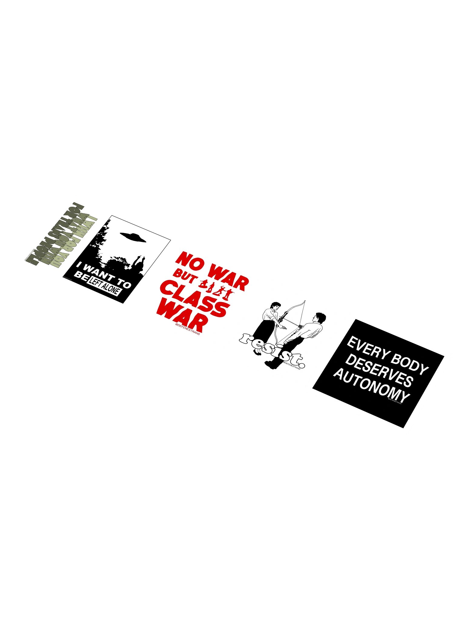 Resister Sticker Sheet product image (1)