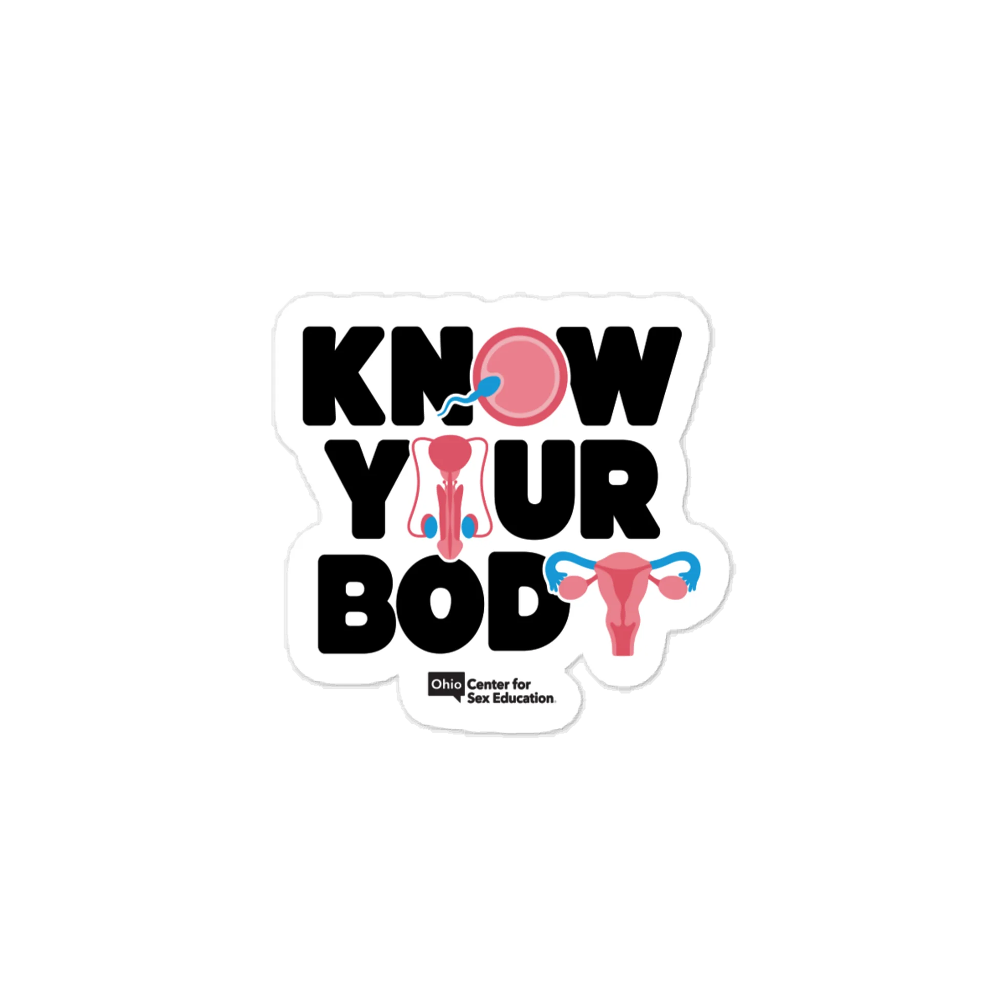 Know Your Body Sticker product image (1)