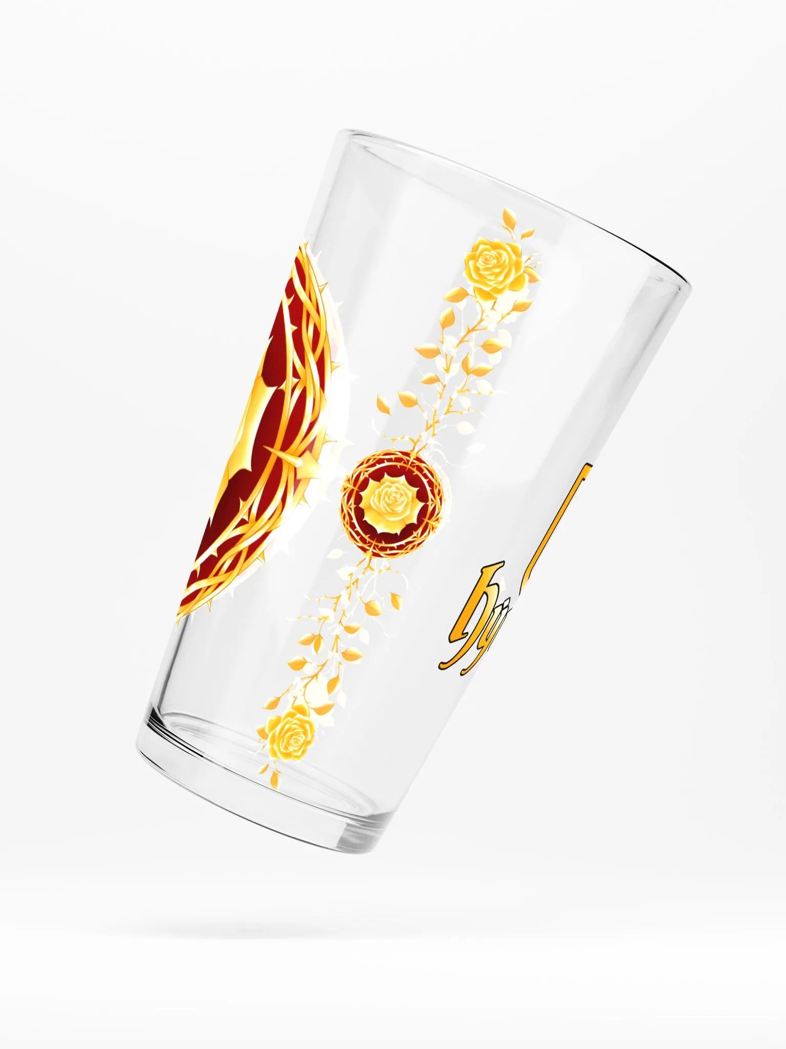 The Golden Rose Pint Glass product image (5)