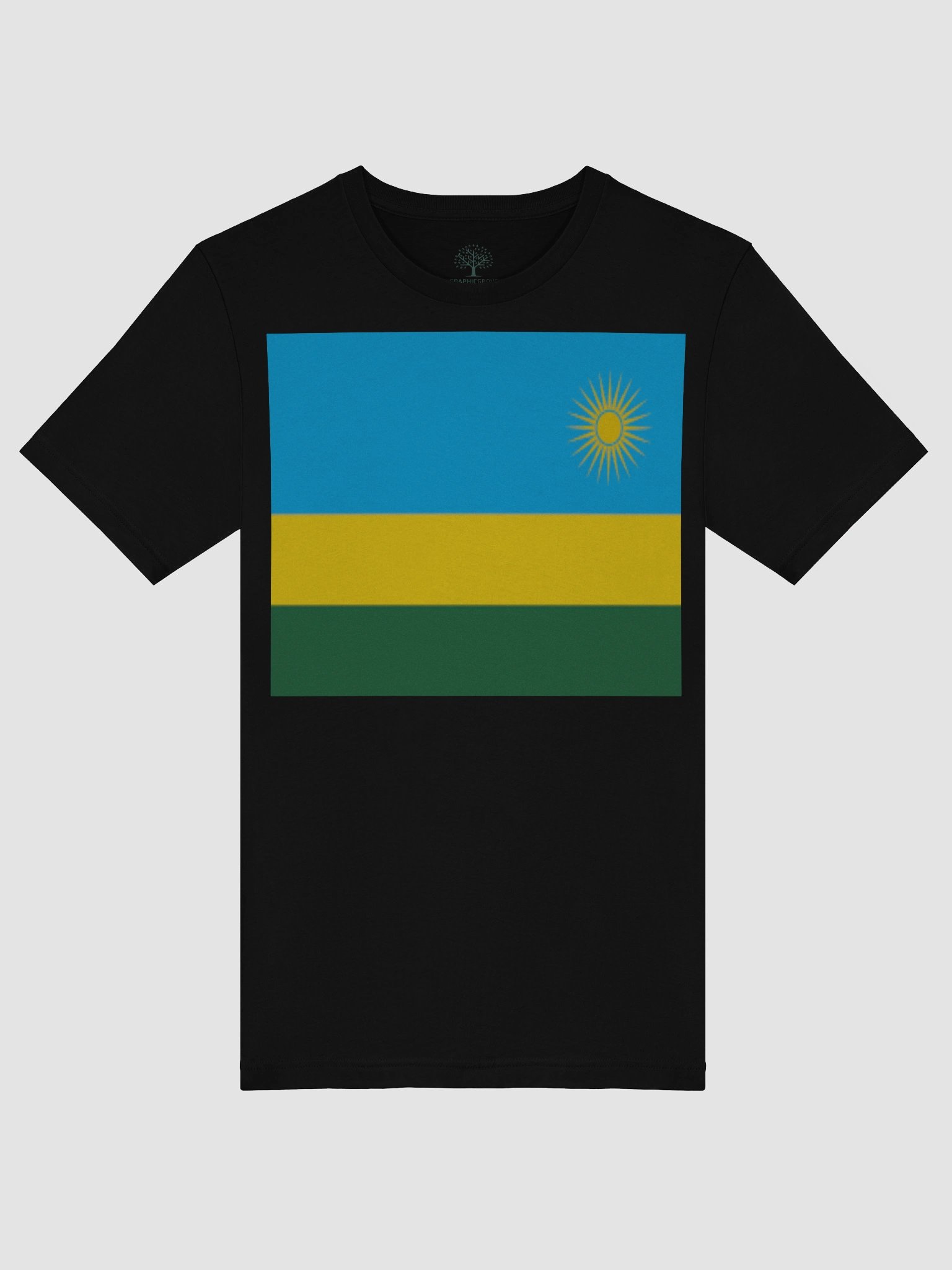 Rwanda Flag Design Unisex Supersoft T-Shirt - Graphic Grove product image (52)
