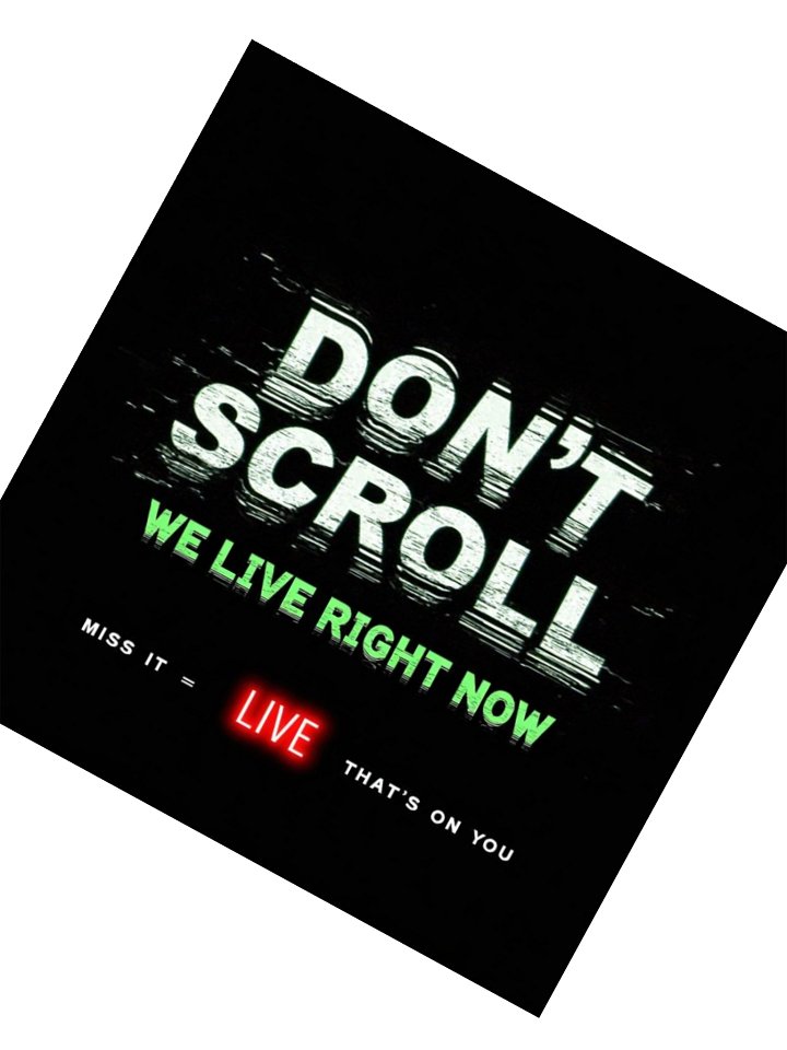 Don’t Scroll Live Sticker product image (2)