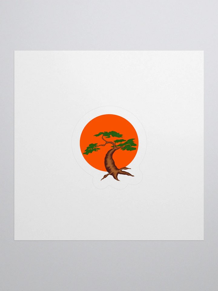 Bonsai Tree Kiss Cut Stickers product image (1)