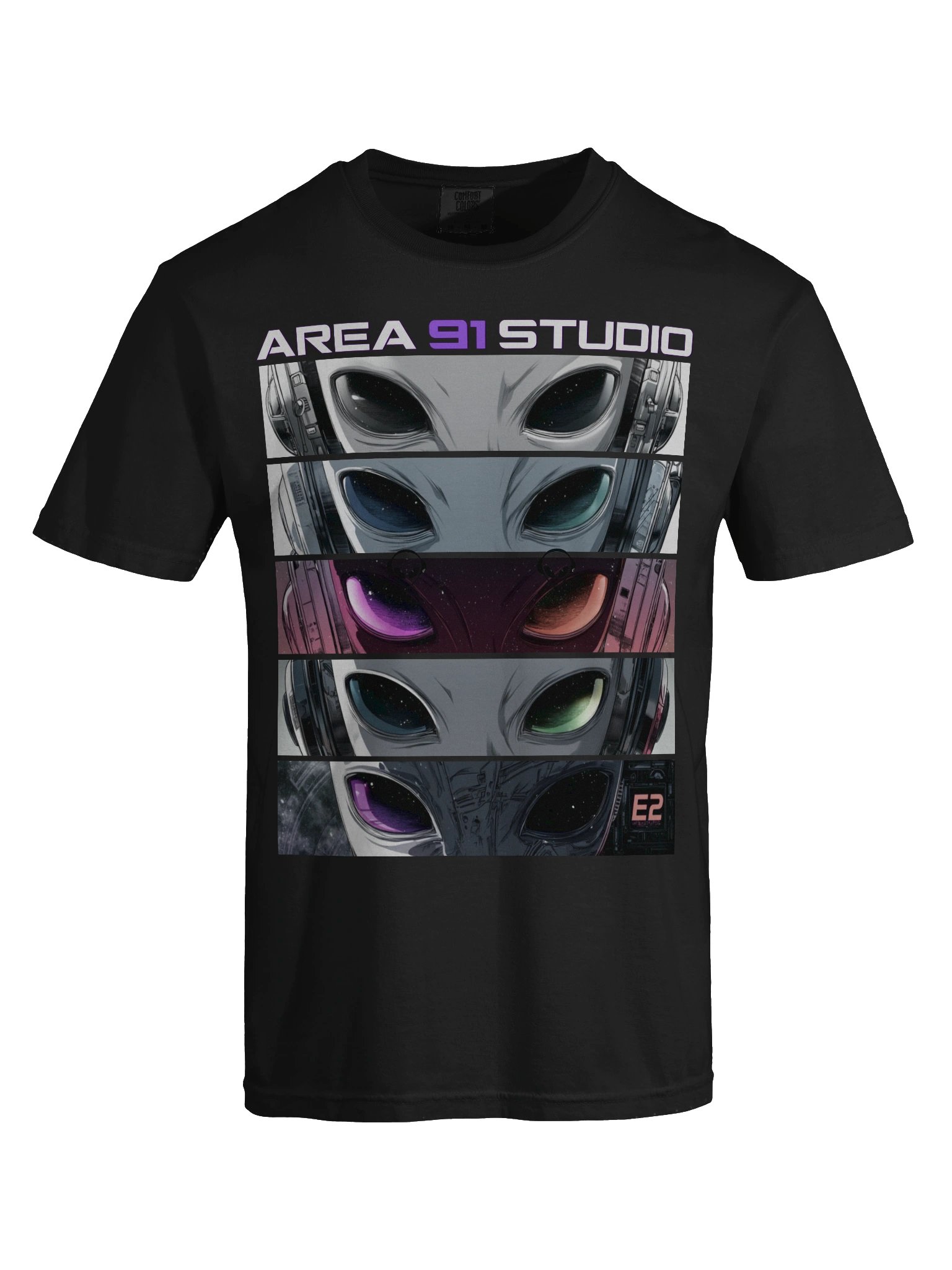 e² AREA 91 STUDIO 5 Panel Anime Alien Tee product image (57)