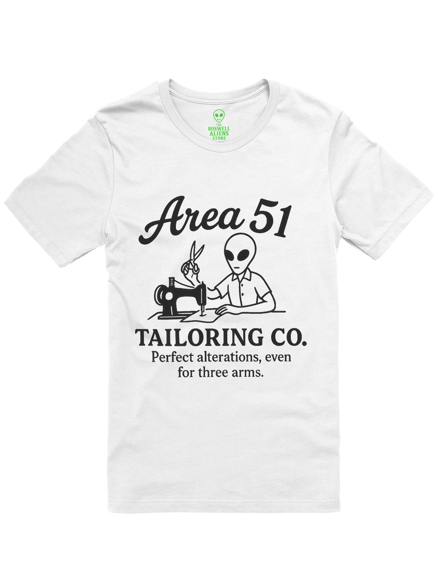 Area 51 Tailoring Company: Perfect Alterations Concert Tee Fit Unisex T-Shirt product image (97)