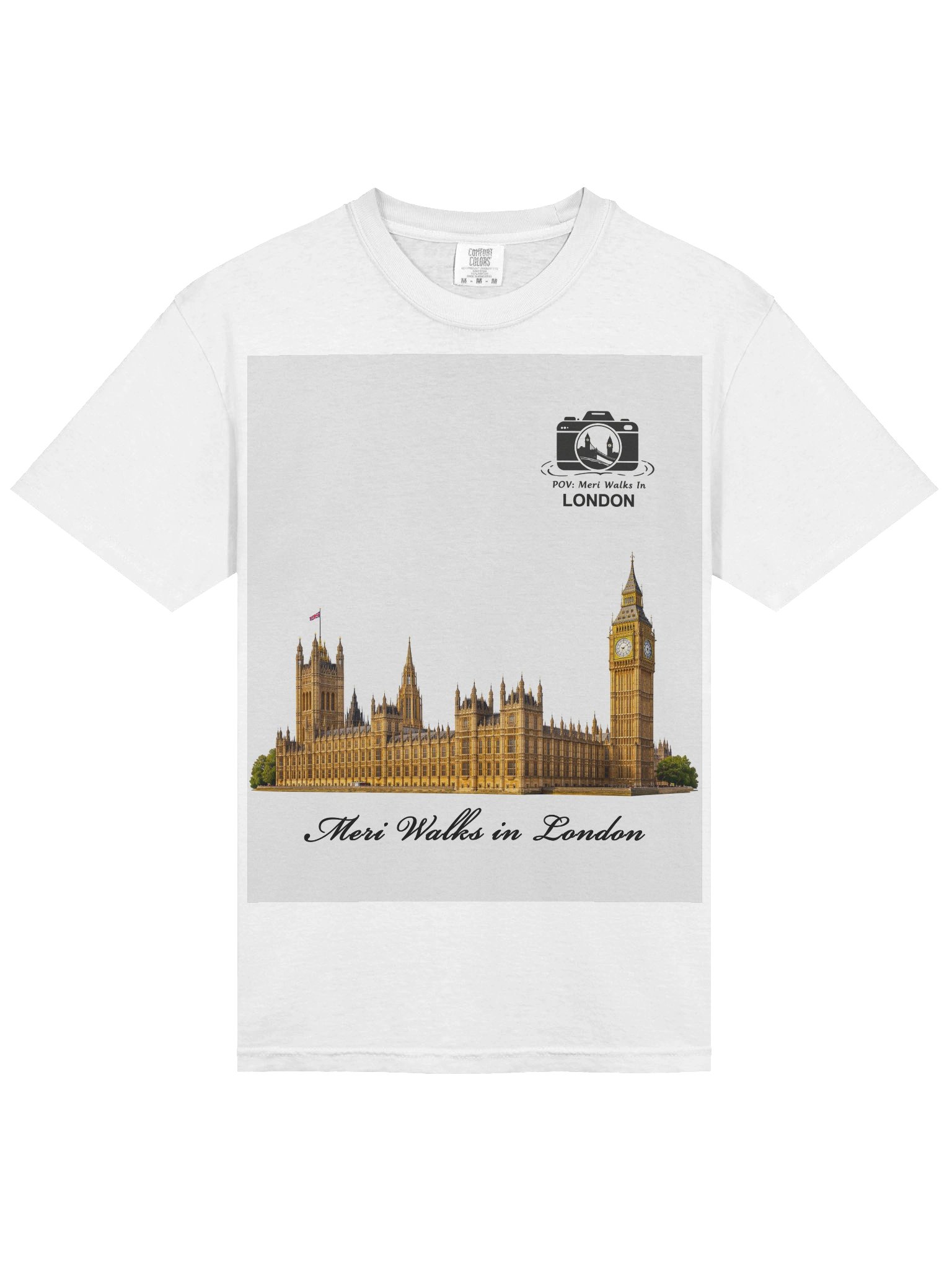 Big Ben Design 2 Comfort Colors Garment-Dyed Heavyweight T-Shirt product image (3)