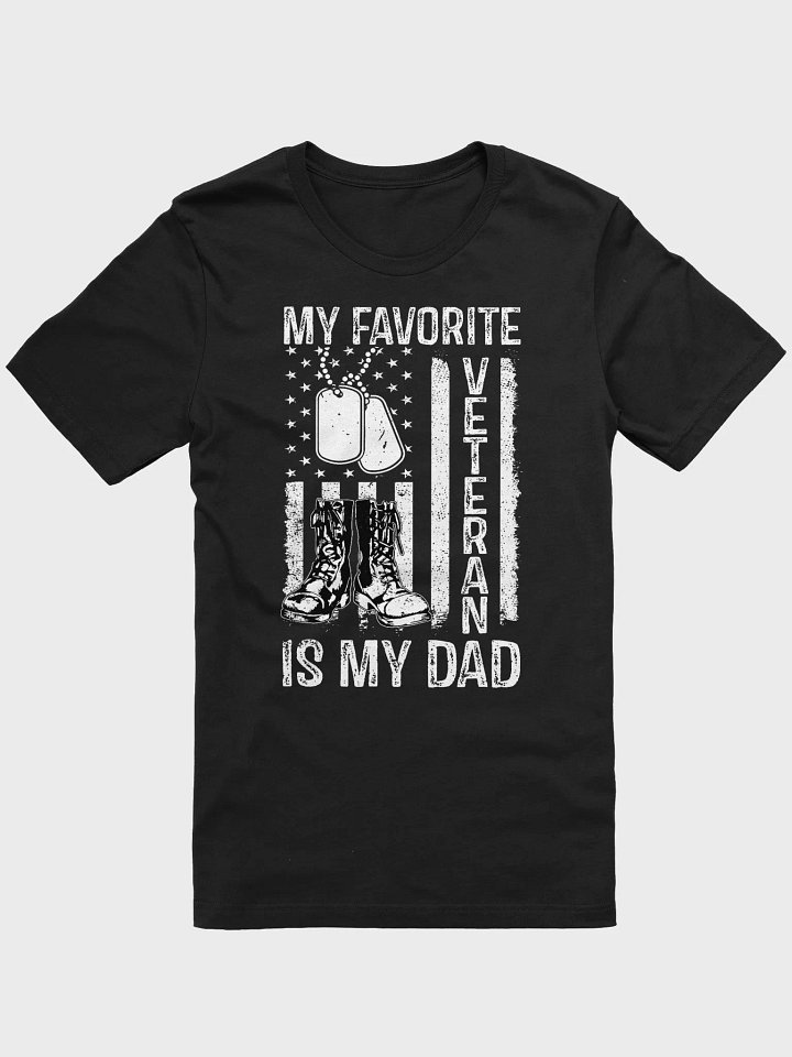 My Favorite Veteran Is My Dad - Adult T-Shirt product image (1)