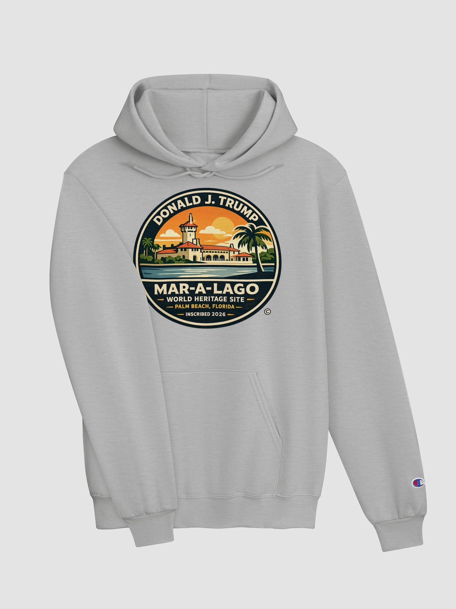 Champion Unisex Hoodie - Donald J. Trump, Mar-a-Lago, World Heritage Site™ product image (3)