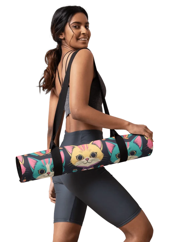 Feline Zen Yoga Mat product image (4)