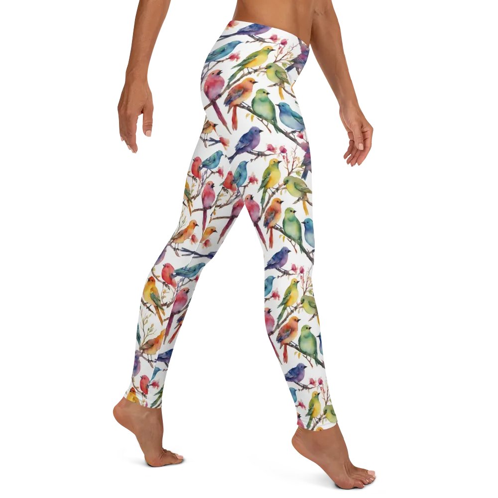 Multi Coloured Birds Leggings product image (5)
