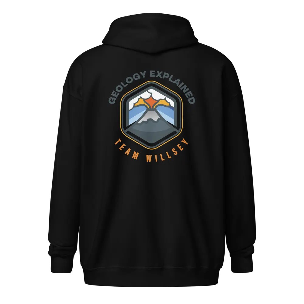 Volcanic Eruption Zip Hoodie product image (7)