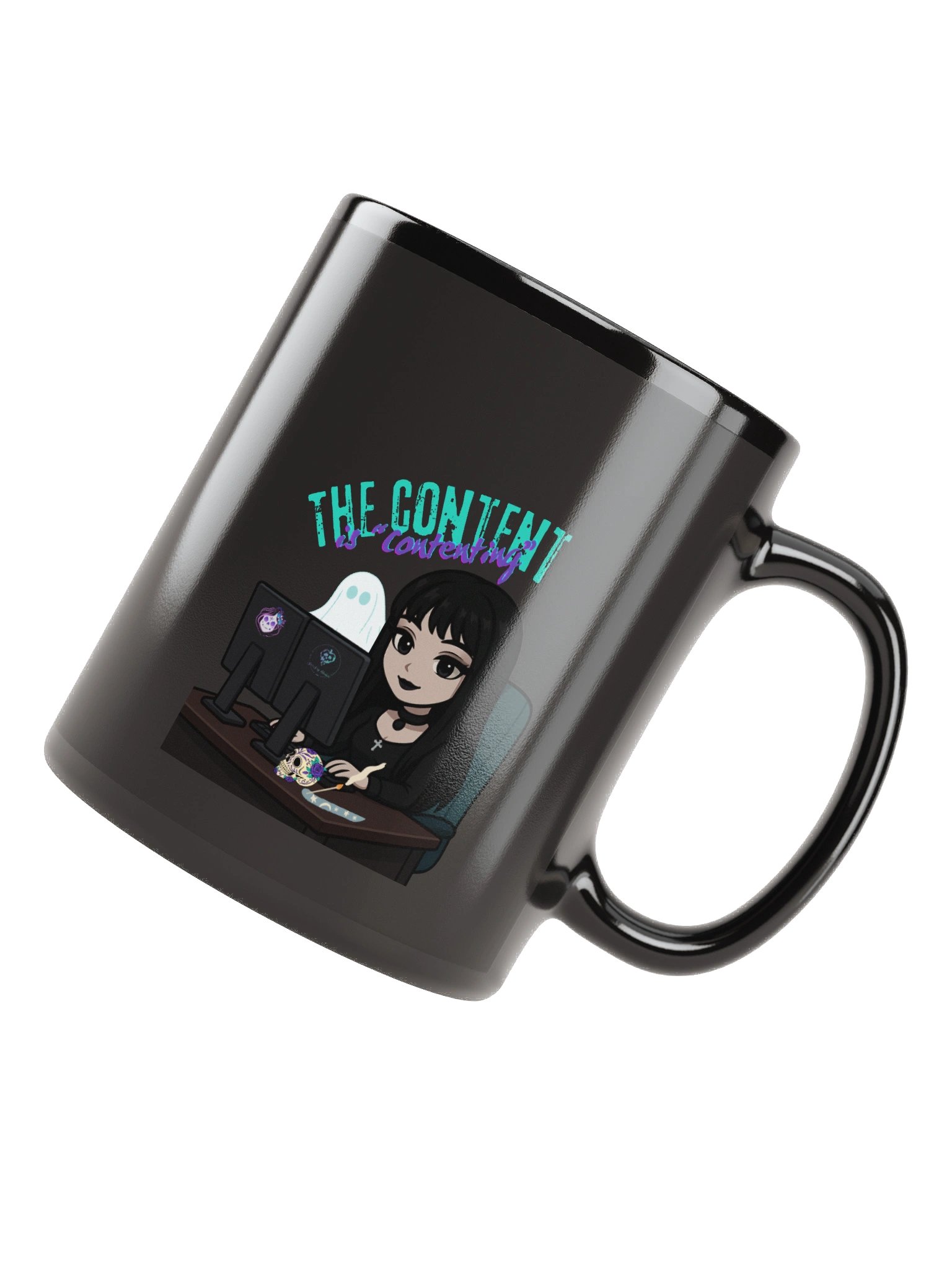 The Content is "Contenting" Mug product image (4)