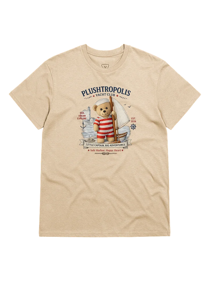 Plushtropolis Yacht Club Organic Cotton T-Shirt product image (1)
