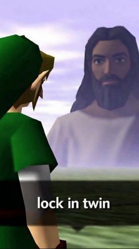 Jesus tells Big Pete a secret