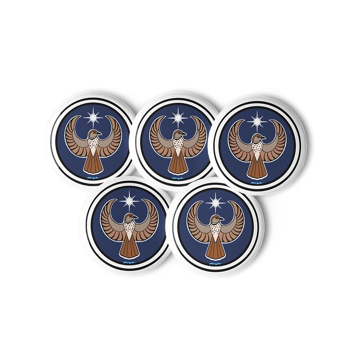 Brown Thrasher- Resistance. GA. (5-pack buttons) product image (2)