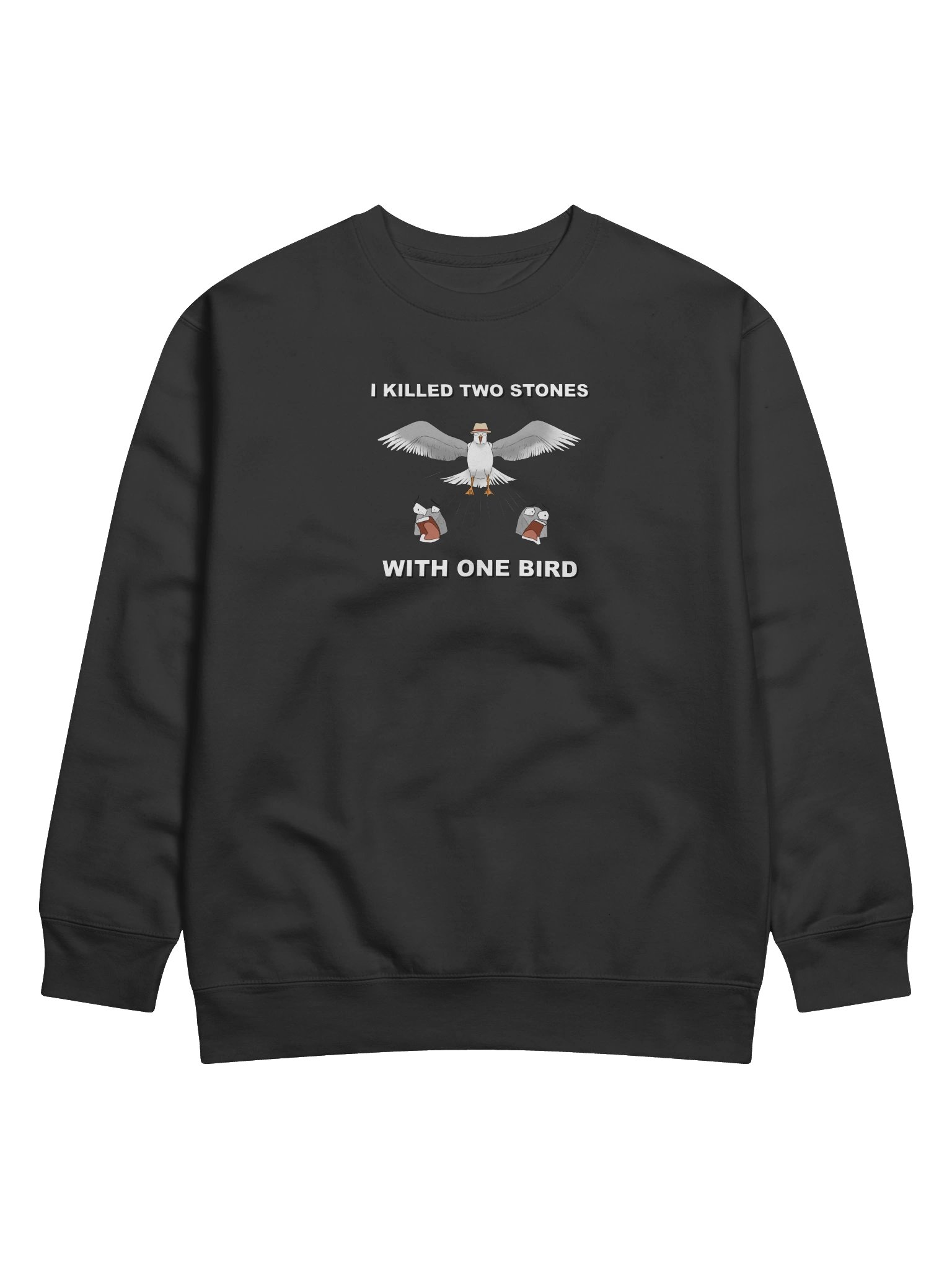Two Stones with One Bird Sweatshirt product image (92)