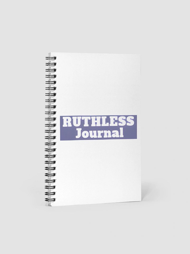 RUTHLESS Journal Notebook product image (1)