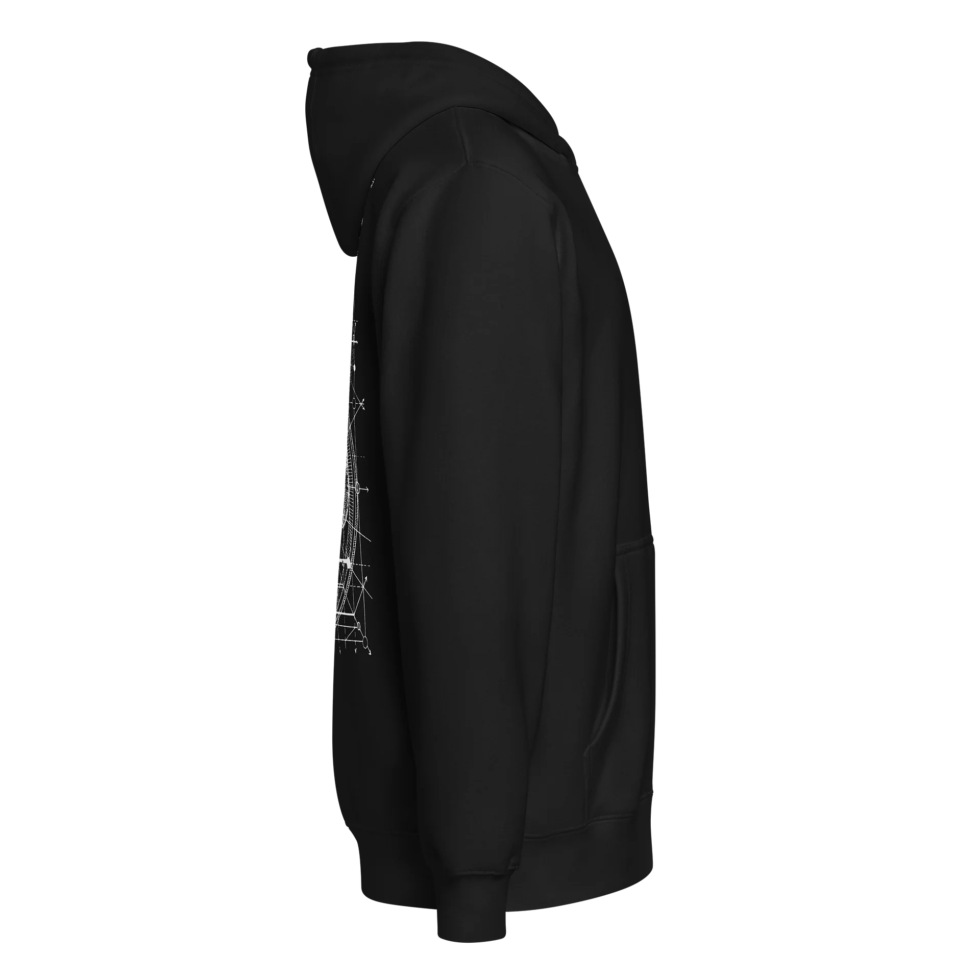 Odd Duck Merch Occult Zip Up Hoodie product image (7)