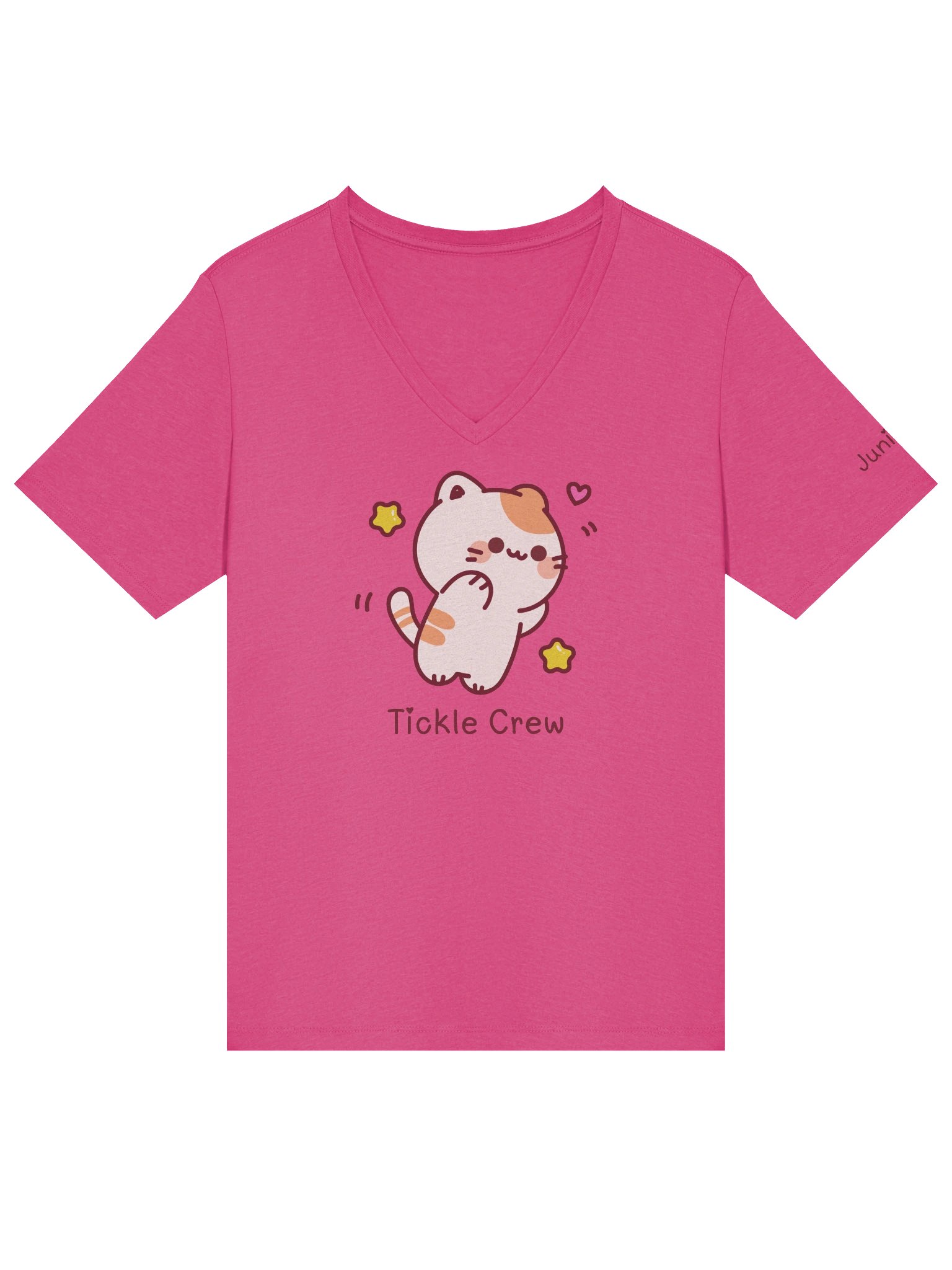 Meowlentine's V-neck tee product image (14)