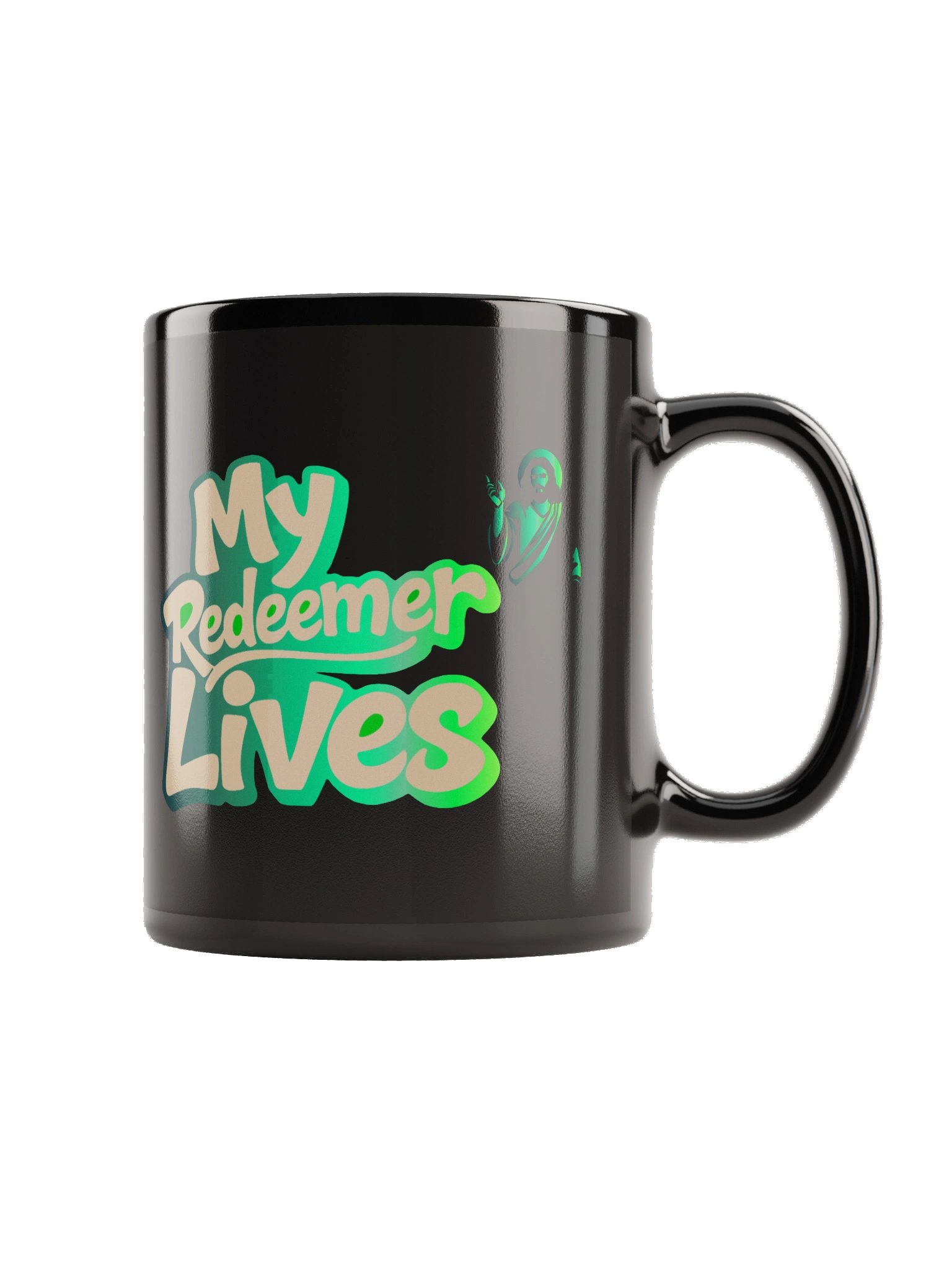 My Redeemer Lives Worship Mug product image (4)