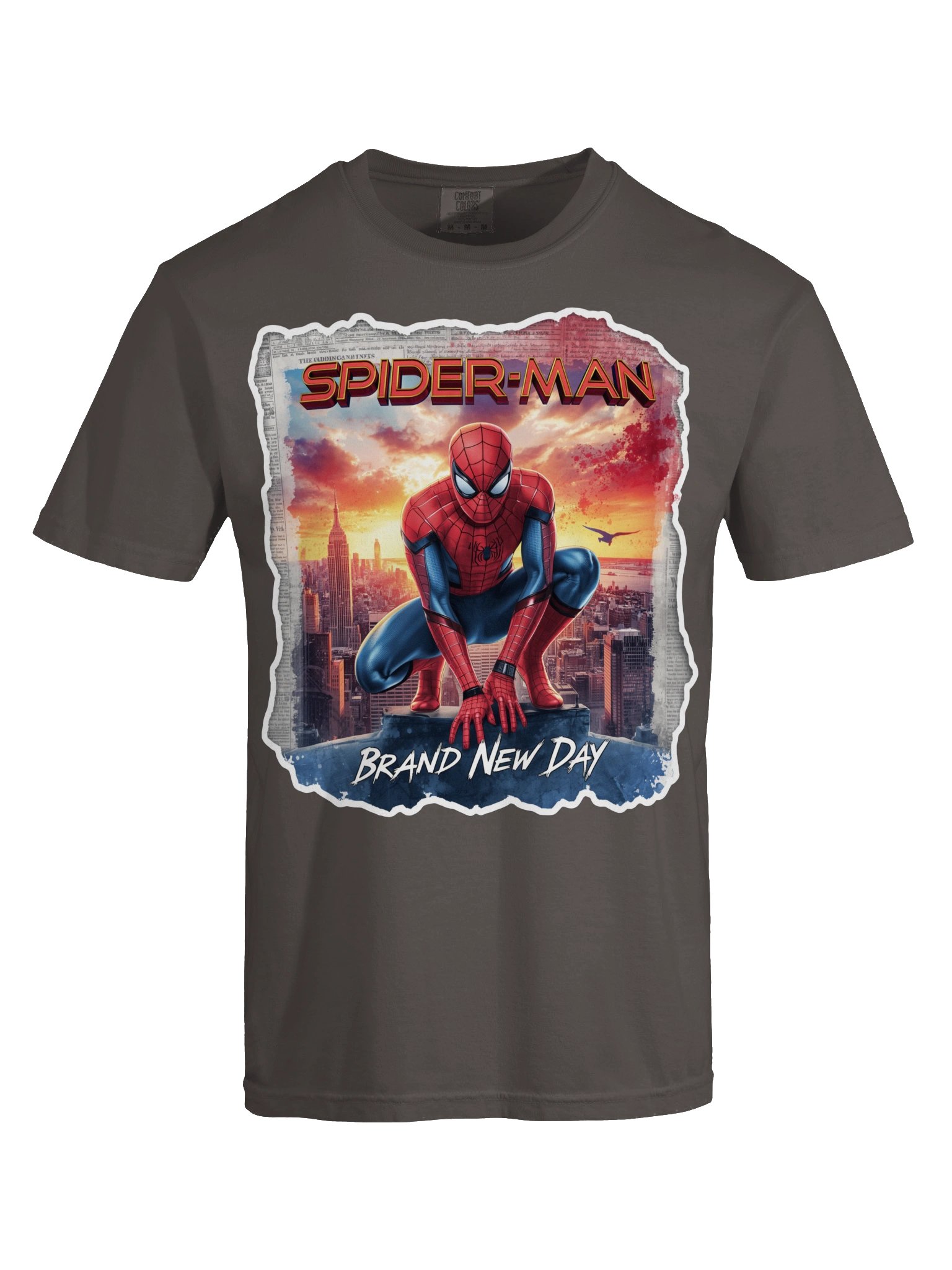 Vintage Spider-Man Brand New Day T-Shirt | Retro Marvel Comics Graphic Tee product image (17)
