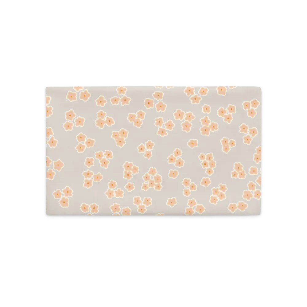 TINY DAISY PEACH PREMIUM Pillow Case product image (3)