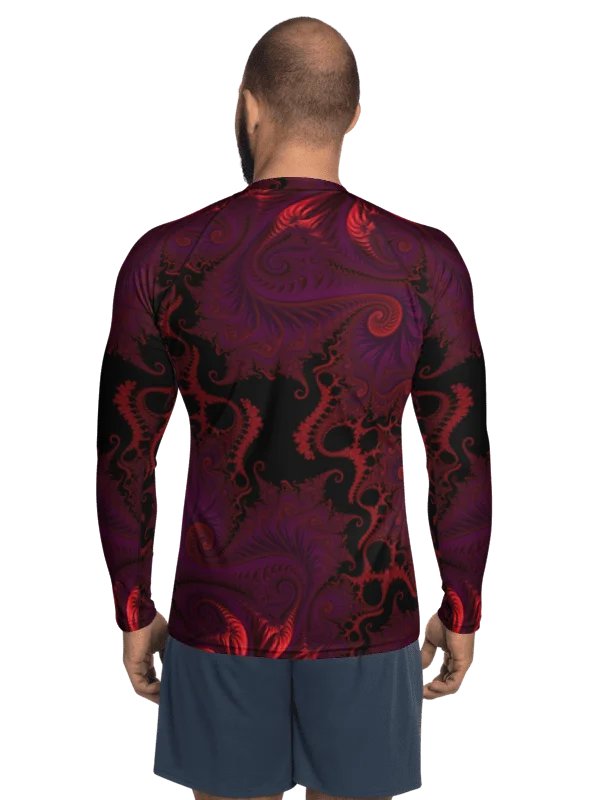Fractal men's long-sleeved shirt - Mercurial Marrow product image (2)