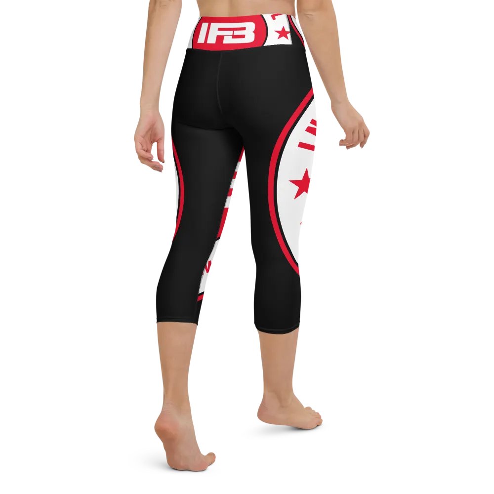 IFBNewsfeed.Org's All-Over Print Yoga Capri Leggings product image (2)
