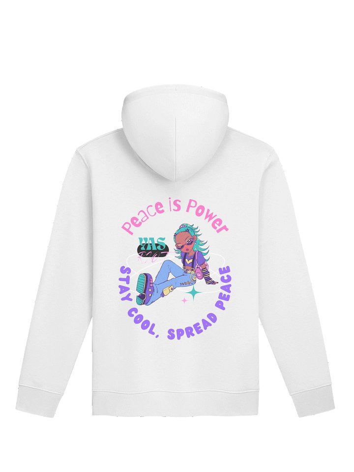 Peace Is Power Eco Hoodie product image (2)
