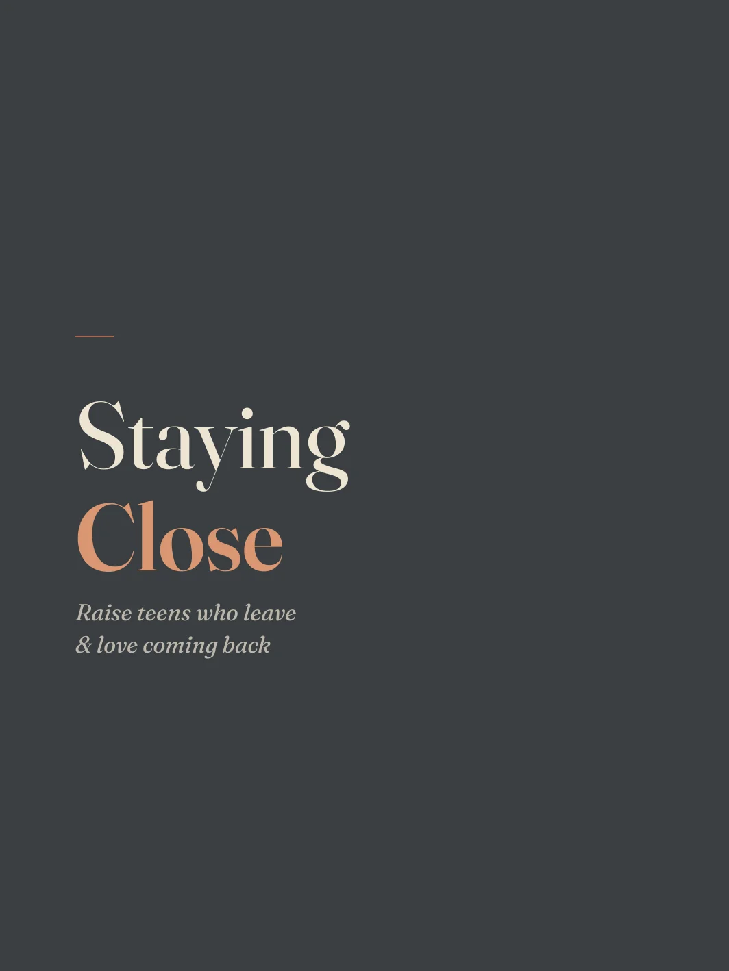 Staying Close product image (1)