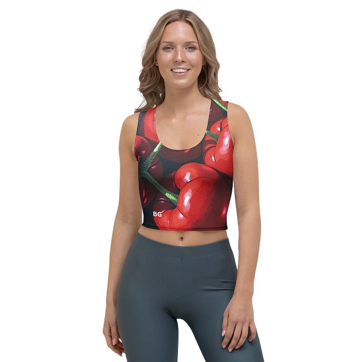 Barry Grady Cherries Crop Top product image (1)