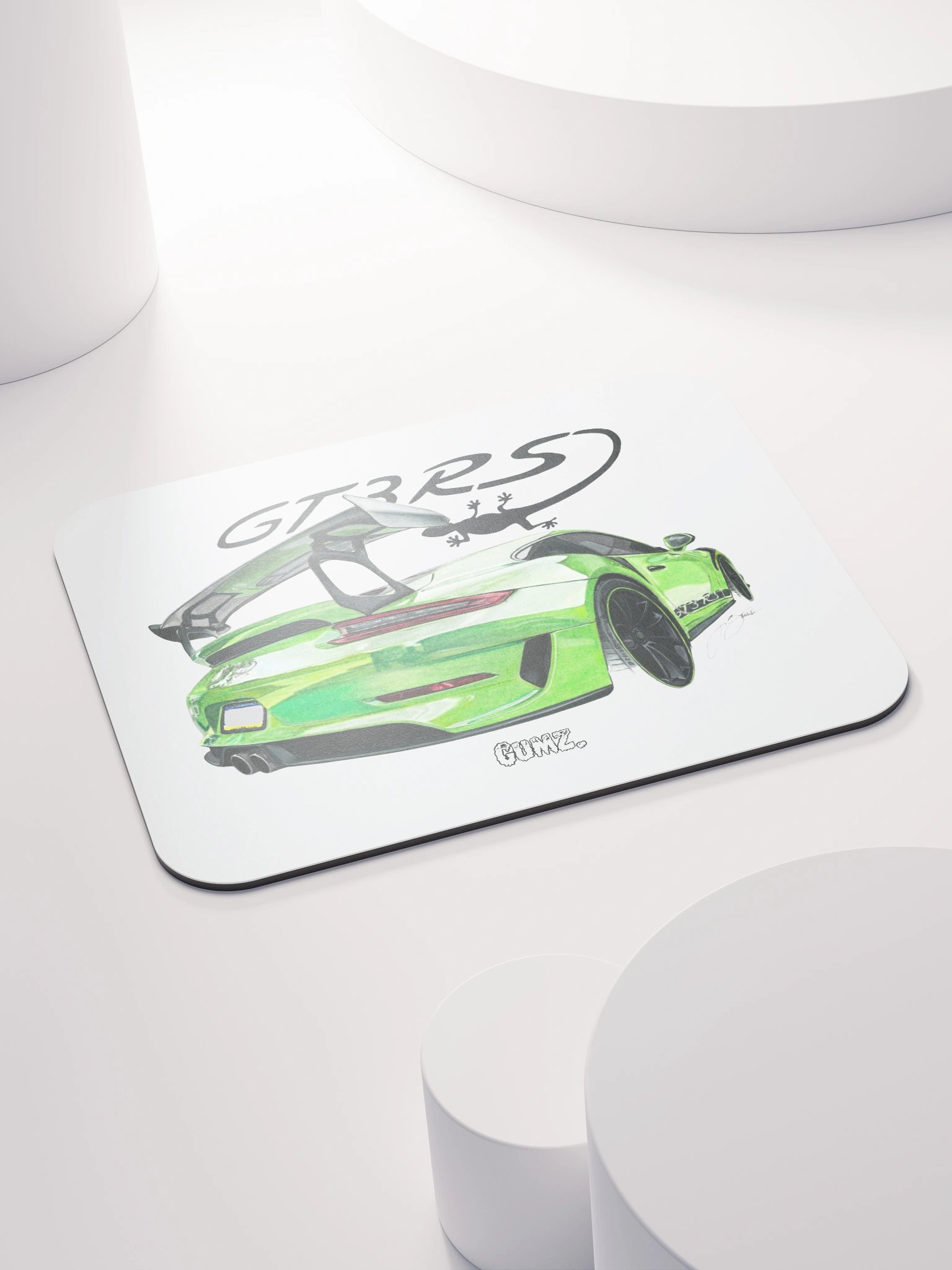 Green Lizard Mouse Pad product image (4)