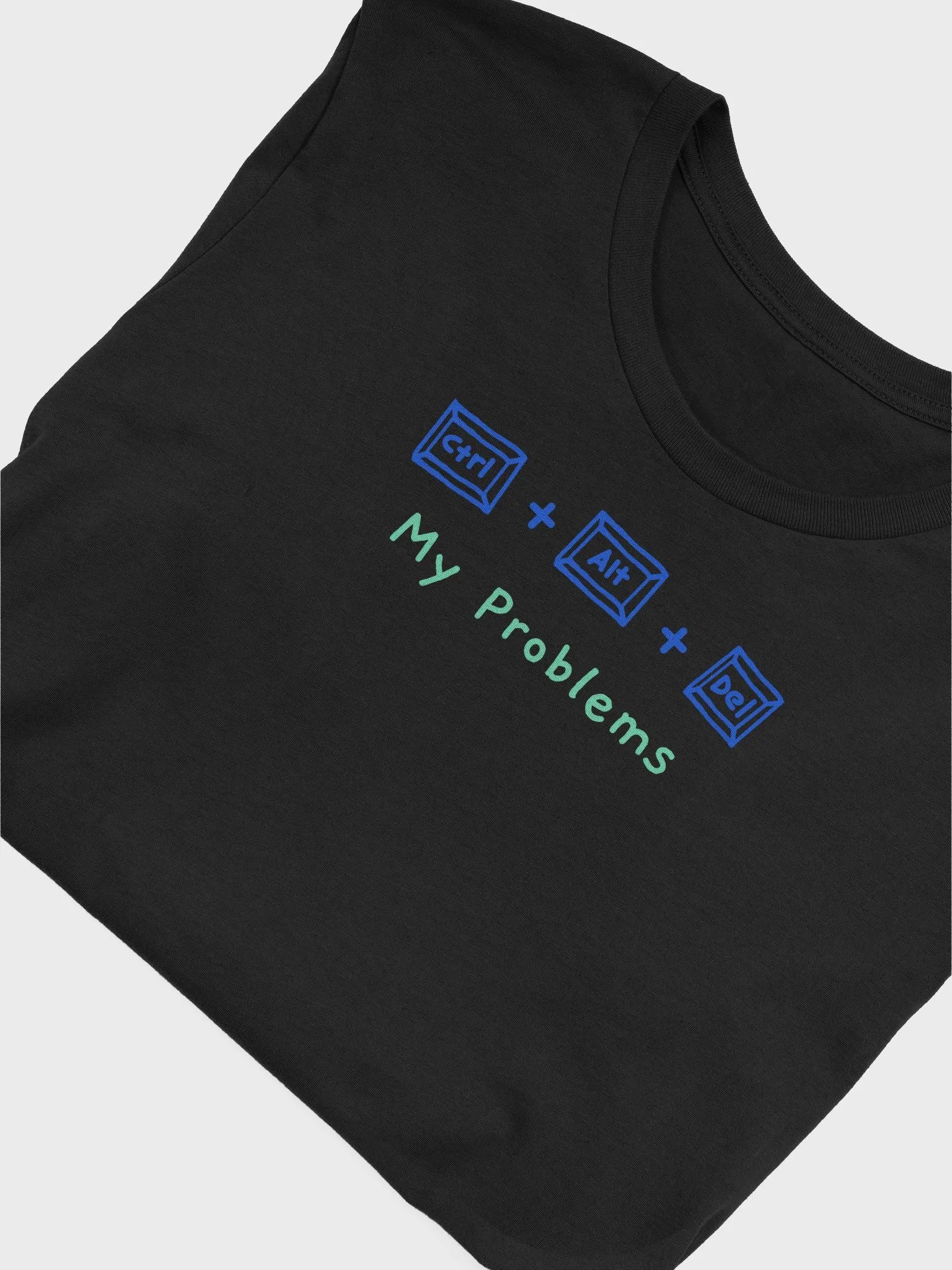 Funny Programmer T-Shirt - Ctrl Alt Delete My Problems IT Geek Gift for Coders product image (6)